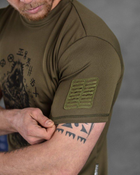 Тактическая потоотводящая футболка Oblivion tactical berserk oliva ВТ6783 L - изображение 8