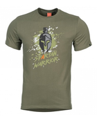 Футболка «spartan warrior» pentagon olive m green ageron - зображення 1