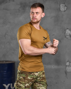 Тактическая потоотводящая футболка odin кайот снаряд XL - изображение 5