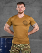 Тактическая потоотводящая футболка odin кайот руны S - изображение 1