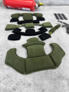 Комплект подушок та підвісна система на бойову каску - зображення 5