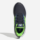Підліткові кросівки для хлопчика Adidas EQ21 Run 2.0 GY4361 40 (6.5UK) Чорні (4065426055498) - зображення 5