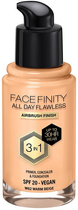 Тональна основа Max Factor Facefinity All Day Flawless 3 in 1 Foundation SPF 20 W62 Warm Beige 30 мл (3616303999506) - зображення 1
