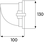 Рефлектор світлодіодний DPM X-Line точковий поворотний для прихованого монтажу 20 Вт 2054 лм білий (STL-XB-20W) - зображення 6