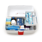 Аптечка, великий органайзер для медикаментів пластиковий білий MVM PC-10 WHITE - зображення 4
