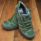 Тактичні кросівки демісезонні PAV 407 олива хакі шкіряні з мембраною Winterfrost 41 - зображення 9