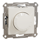 Поворотний LED димер ASFORA 83x83x62mm ABS кремовий [EPH6870123] Schneider Electric