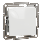 Выключатель кнопочный ASFORA 71x71x43mm ABS белый [EPH0770121] Schneider Electric