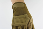 Тактические военные мужские перчатки, перчатки для пейнтбола, страйкбола, размер XL - изображение 5