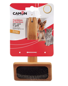 Щітка для розчісування шерсті Camon Bamboo Slicker M (8019808207841) - зображення 1