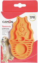 Щітка для розчісування шерсті Camon Dog-Shaped Tpr Shedding Brush (8019808190686) - зображення 2