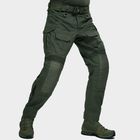 Тактические штаны UATAC Gen 5.4 Olive (Олива) с наколенниками M - изображение 1