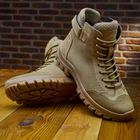 Берці літні тактичні черевики PAV 908 койот шкіряні сітка перфоровані 40 - зображення 9