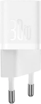 Зарядний пристрій для телефону Baseus 30W USB Type-C White (CCGN070502) - зображення 3