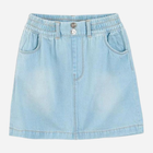 Дитяча джинсова спідниця для дівчинки Cool Club CJG2413673 116 см Блакитна (5903977322784) - зображення 1