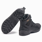 Берці демісезонні тактичні черевики PAV 501 чорні шкіряні з мембраною Winterfrost 41 - зображення 4