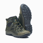 Берці демісезонні тактичні черевики PAV 501 олива хакі шкіряні з мембраною Winterfrost 45 - зображення 4