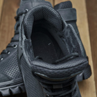 Берцы летние тактические ботинки PAV 908 черные кожаные сетка перфорированные 40 - изображение 7