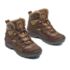 Берці літні тактичні черевики PAV 501 коричневі шкіряні сітка Fresh Air 40 - зображення 7