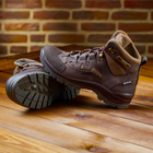 Берцы летние тактические ботинки PAV 501 коричневые кожаные сетка Fresh Air 40 - изображение 10