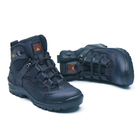 Берцы летние тактические ботинки PAV 501 черные кожаные сетка Fresh Air 40 - изображение 5