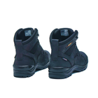 Берцы летние тактические ботинки PAV 501 черные кожаные сетка Fresh Air 40 - изображение 7
