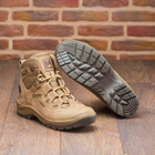 Берцы летние тактические ботинки PAV 501 койот кожаные сетка Fresh Air 41 - изображение 9