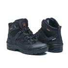 Берцы летние тактические ботинки PAV 501 черные кожаные сетка Fresh Air 45 - изображение 4