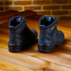 Берцы летние тактические ботинки PAV 501 черные кожаные сетка Fresh Air 45 - изображение 10