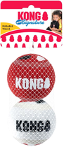Набір м'ячів для собак Kong Signature Sport Balls 8 см 2 шт Multicolour (0035585503219) - зображення 1