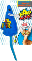 Zabawka z kocimiętką dla kotów Bam! Toy with Catnip Mouse 10 cm Blue (5033190059546) - obraz 1