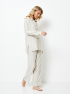 Домашній костюм (кофта + штани) Aruelle Amara set long L Білий (5905616145501) - зображення 3