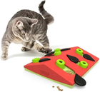 Zabawka interaktywna dla kotów Nina Ottosson Puzzle and Play Melon Madness 26.6 x 7 x 26.5 cm Multicolour (0700603695831) - obraz 2