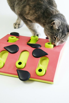 Zabawka interaktywna dla kotów Nina Ottosson Puzzle and Play Melon Madness 26.6 x 7 x 26.5 cm Multicolour (0700603695831) - obraz 4
