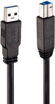 Kabel Lindy USB Type-A - USB Type-B 10 m Black (4002888430982) - obraz 1