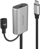 Kabel Lindy USB Type-C (wtyczka) - USB Type-C (gniazdo) 5 m (4002888432719) - obraz 1