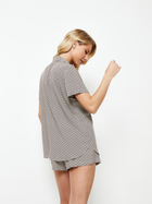 Piżama (koszula + spodenki) Aruelle Jamila pajama short XL Szara (5905616148168) - obraz 5