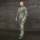 Куртка Pobedov Shadow Военная с липучками Пиксель 2XL OWku2 7782XLpx - изображение 6