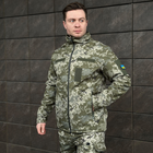 Куртка Pobedov Shadow Военная с липучками Пиксель L OWku2 778Lpx - изображение 2