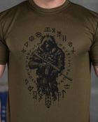 Тактична чоловіча потовідвідна футболка Oblivion Берсерк L олива (85784) - зображення 5