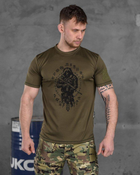 Тактическая мужская потоотводящая футболка Oblivion Берсерк M олива (85784) - изображение 1