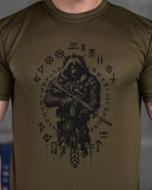 Тактическая мужская потоотводящая футболка Oblivion Берсерк M олива (85784) - изображение 5