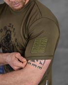 Тактическая мужская потоотводящая футболка Oblivion Берсерк M олива (85784) - изображение 6
