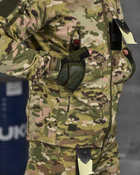 Тактичний весняний костюм SoftShell штани+куртка M мультикам (13989) - зображення 8