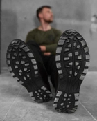 Тактические кроссовки Trench из натуральной кожи весна/лето 38р черные (13982) - изображение 5