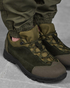 Тактичні кросівки Trench з натуральної шкіри весна/літо 46р олива (13983) - зображення 5