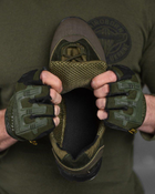 Тактические кроссовки Trench из натуральной кожи весна/лето 45р олива (13983) - изображение 4