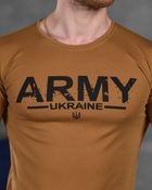 Тактическая потоотводящая мужская футболка Army M койот (85827) - изображение 3