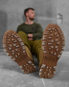 Тактичні кросівки Trench з натуральної шкіри весна/літо 46р койот (13984) - зображення 4