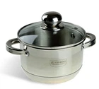 Кастрюля Edenberg из нержавеющей стали с крышкой 1.3 л (EB-3002)